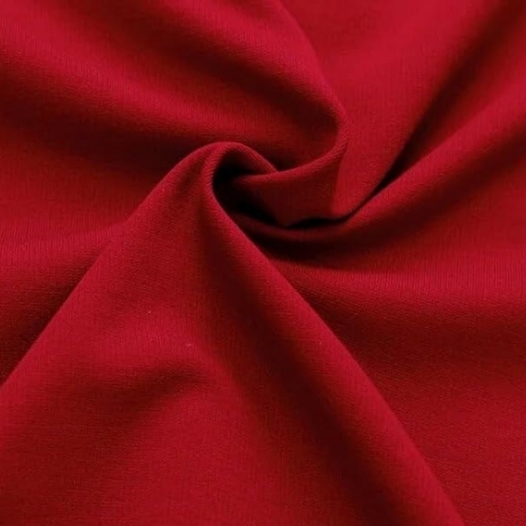 VFSHOW NWT XS RED FITTED MERMAID DRESS Midi, Short sleeved hidden zipper - Picture 5 of 7